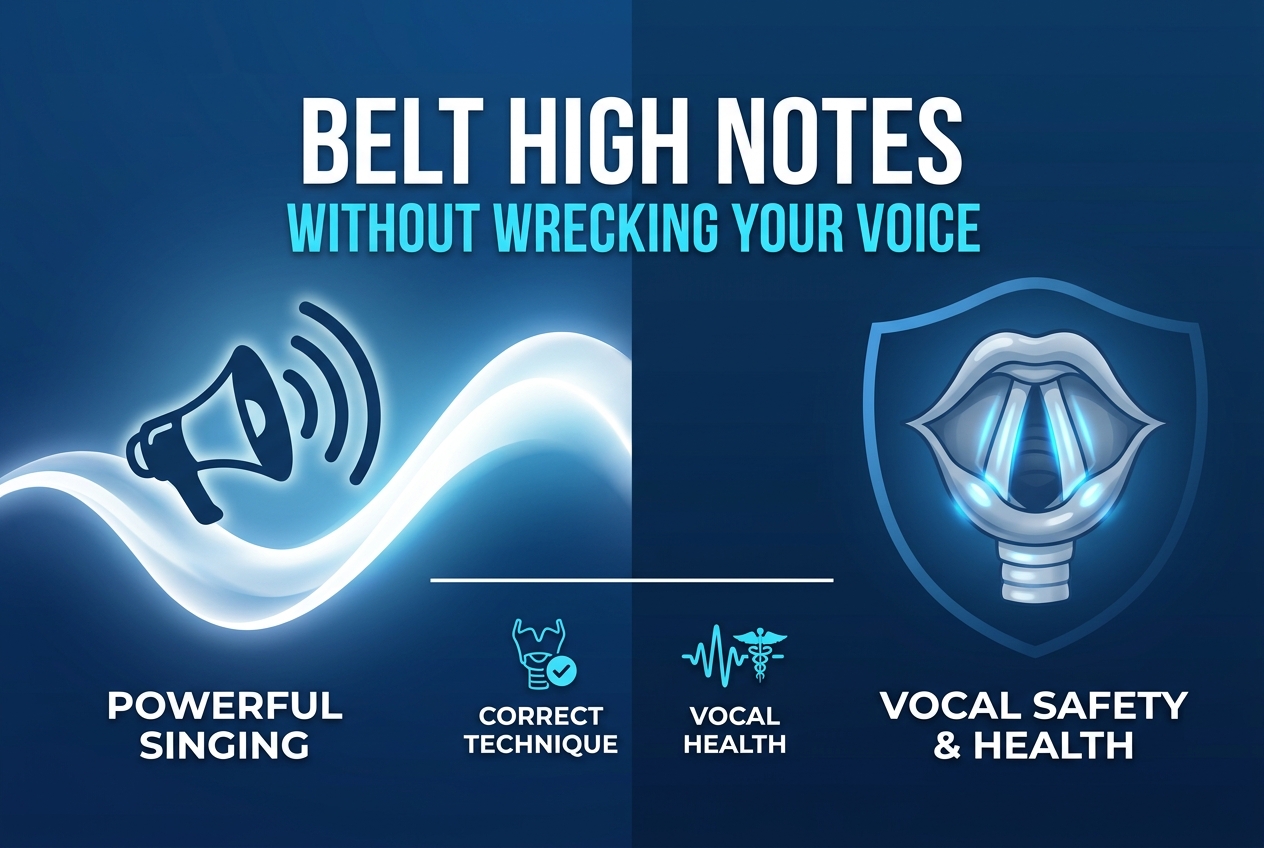 You Can Belt High Notes Without Wrecking Your Voice
