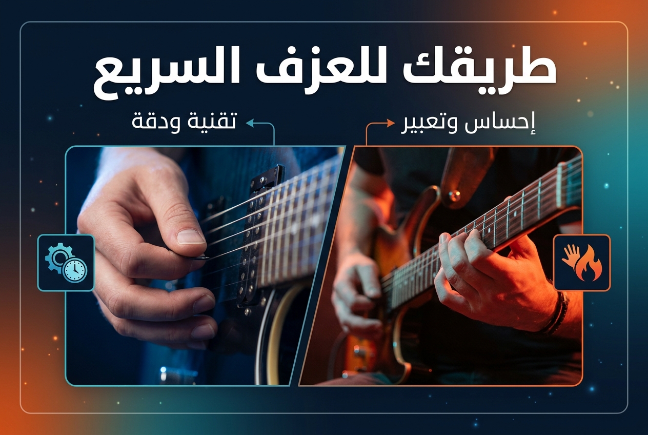 البداية المؤلمة في تقنية العزف السريع بالأصابع