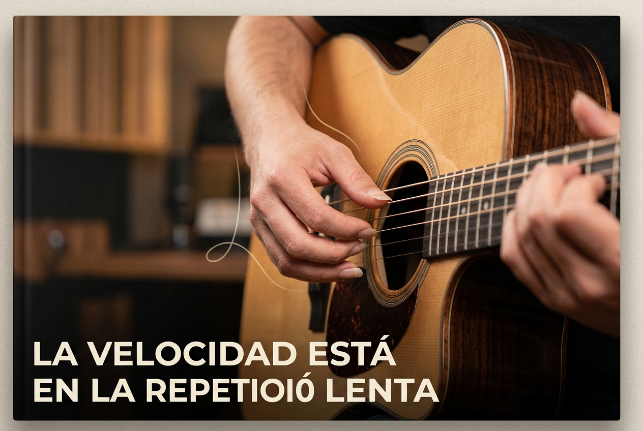 El inicio dolorosamente lento del fingerpicking rápido