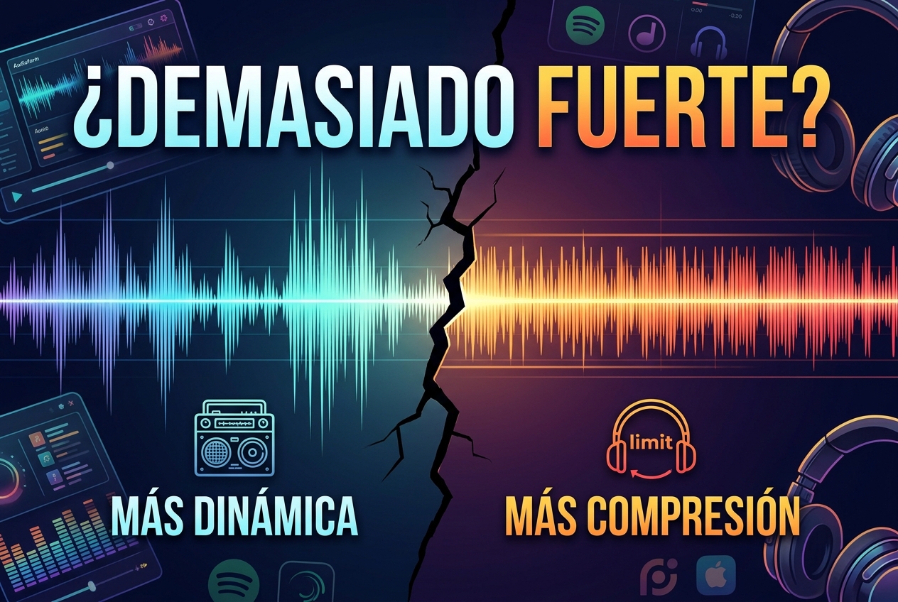 Por qué tus canciones favoritas suenan más fuertes pero peor