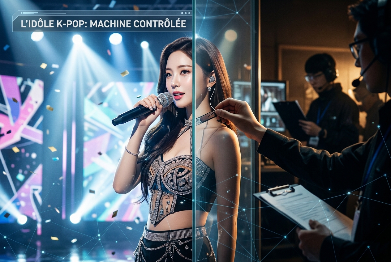 La célébrité K-pop est fabriquée, jusqu’à la vie privée