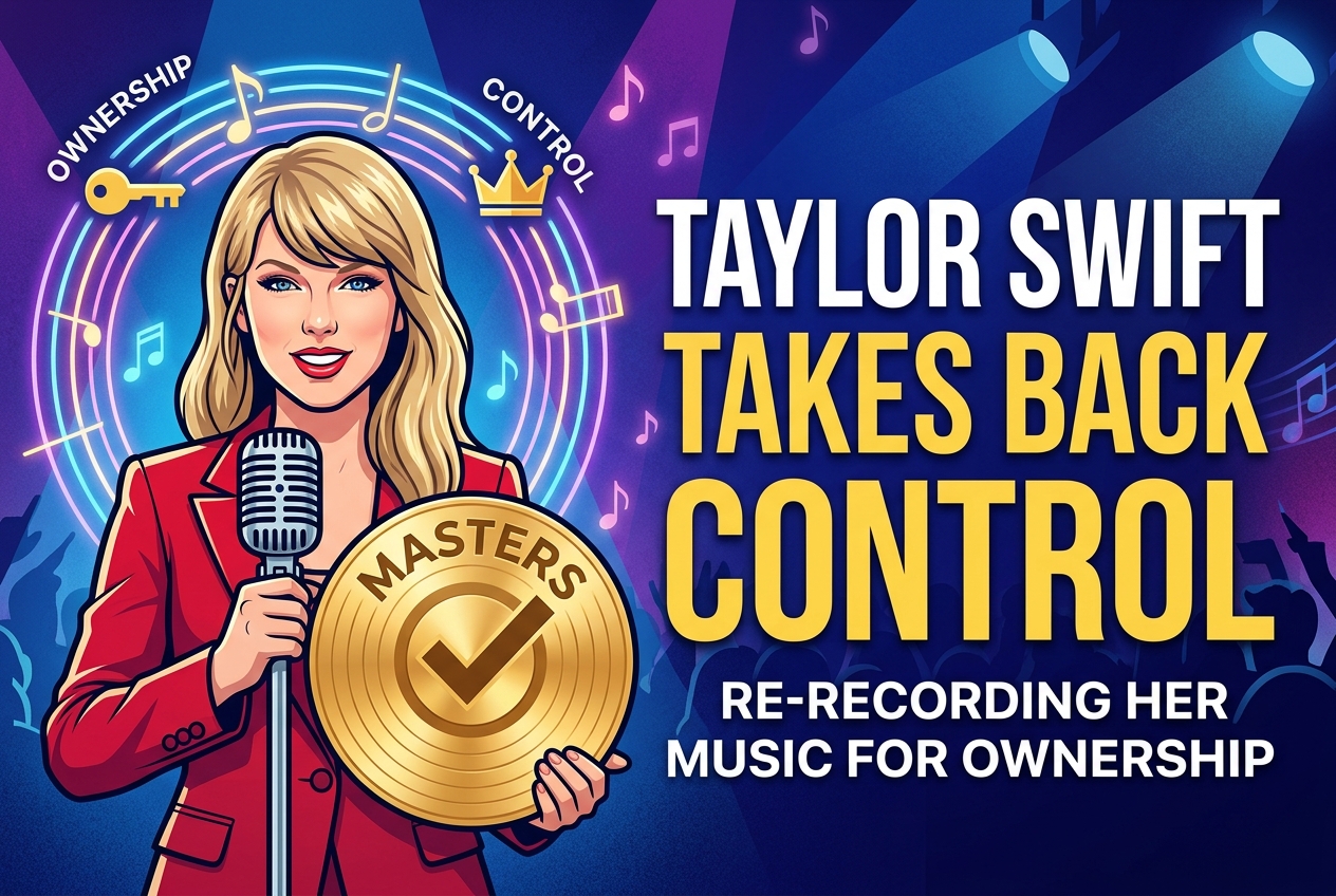 Taylor Swift Took Back Control by Re-Recording Her Music
