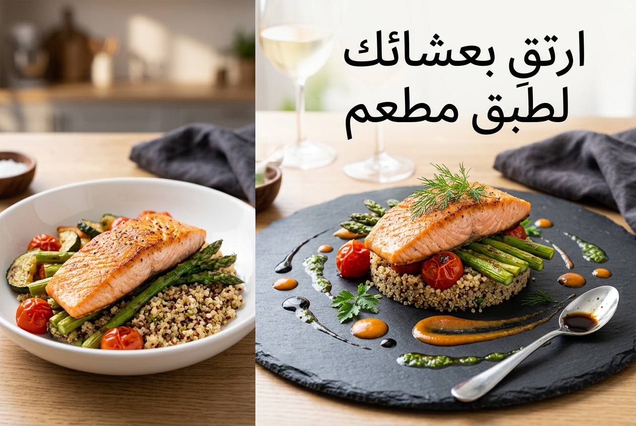 Make a Weeknight Dinner Look Like a Restaurant Plate