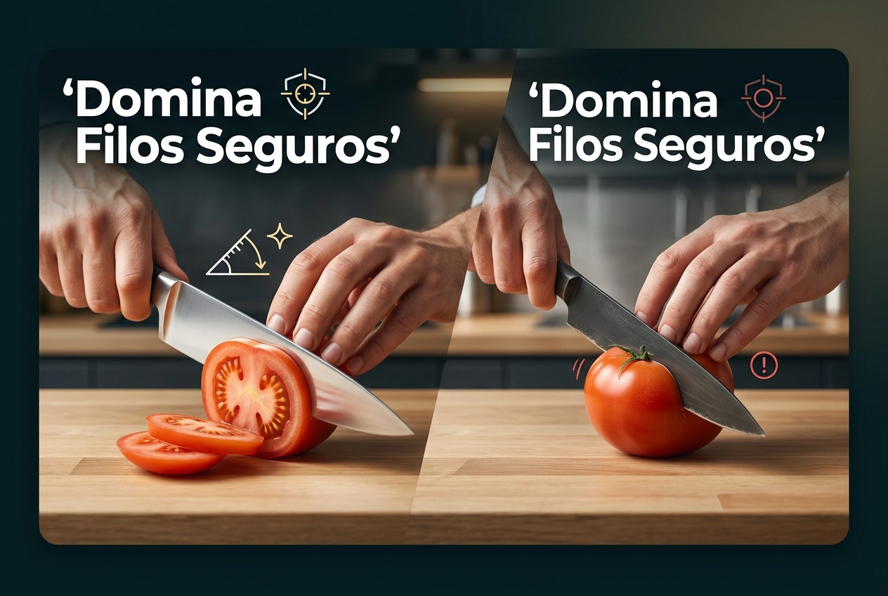 Deja de Temer al Cuchillo Afilado. Teme al Desafilado.