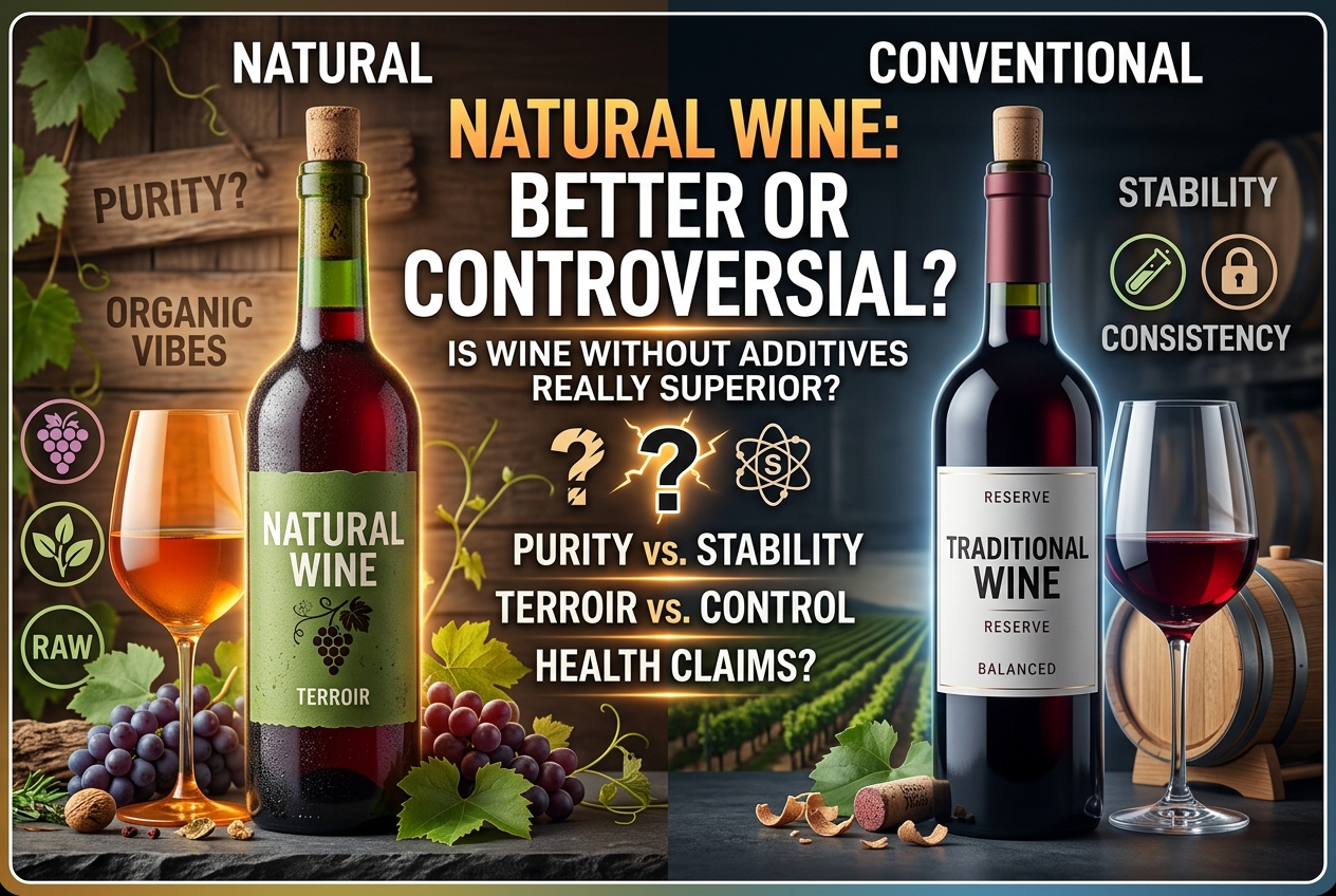 Is Wine Without Additives Actually Better Wine?