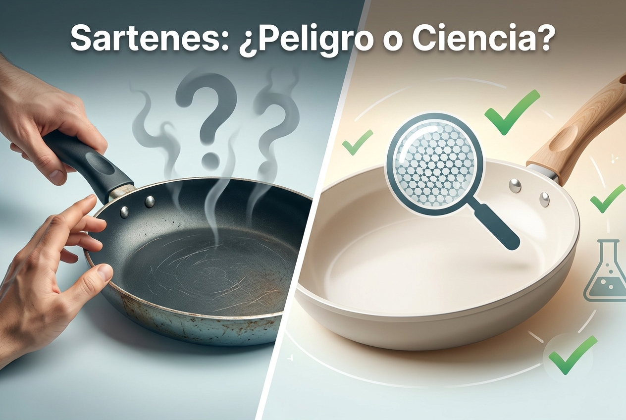 Nonstick Pan Fears Meet the Actual Evidence