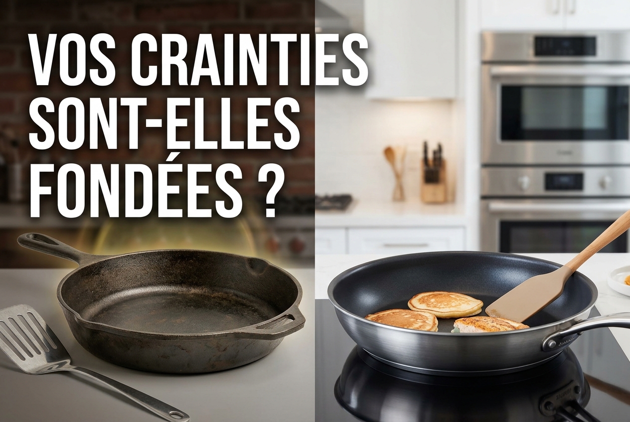 Nonstick Pan Fears Meet the Actual Evidence