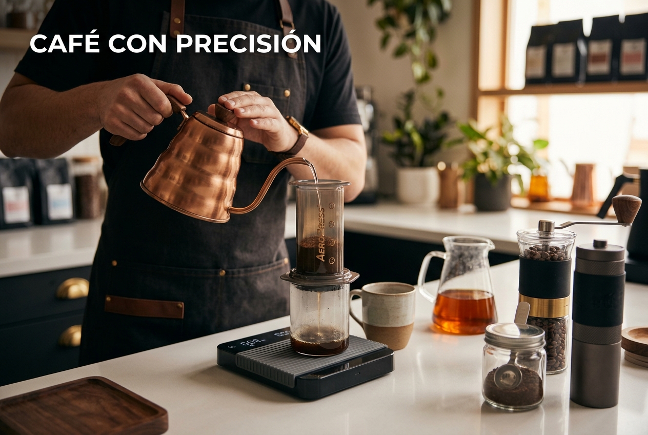 Formas Esenciales de Preparar Café con Precisión y Cuidado