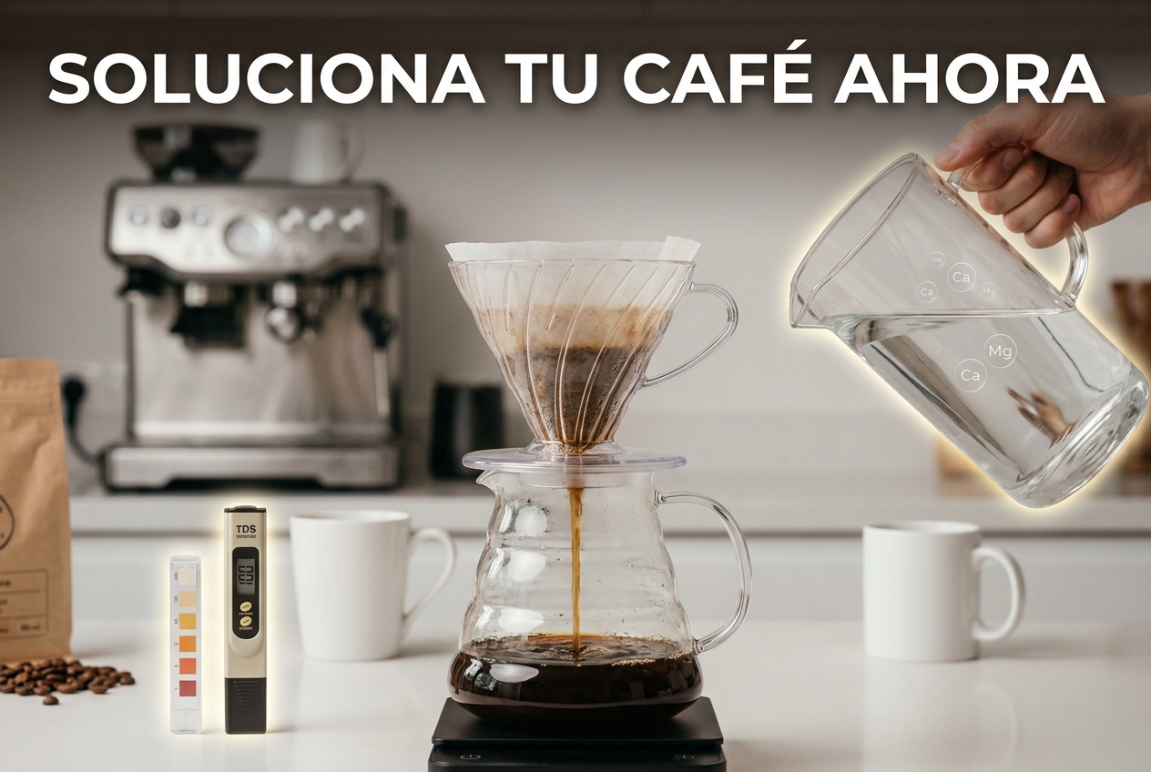 Tu problema con el café podría ser el agua, no los granos