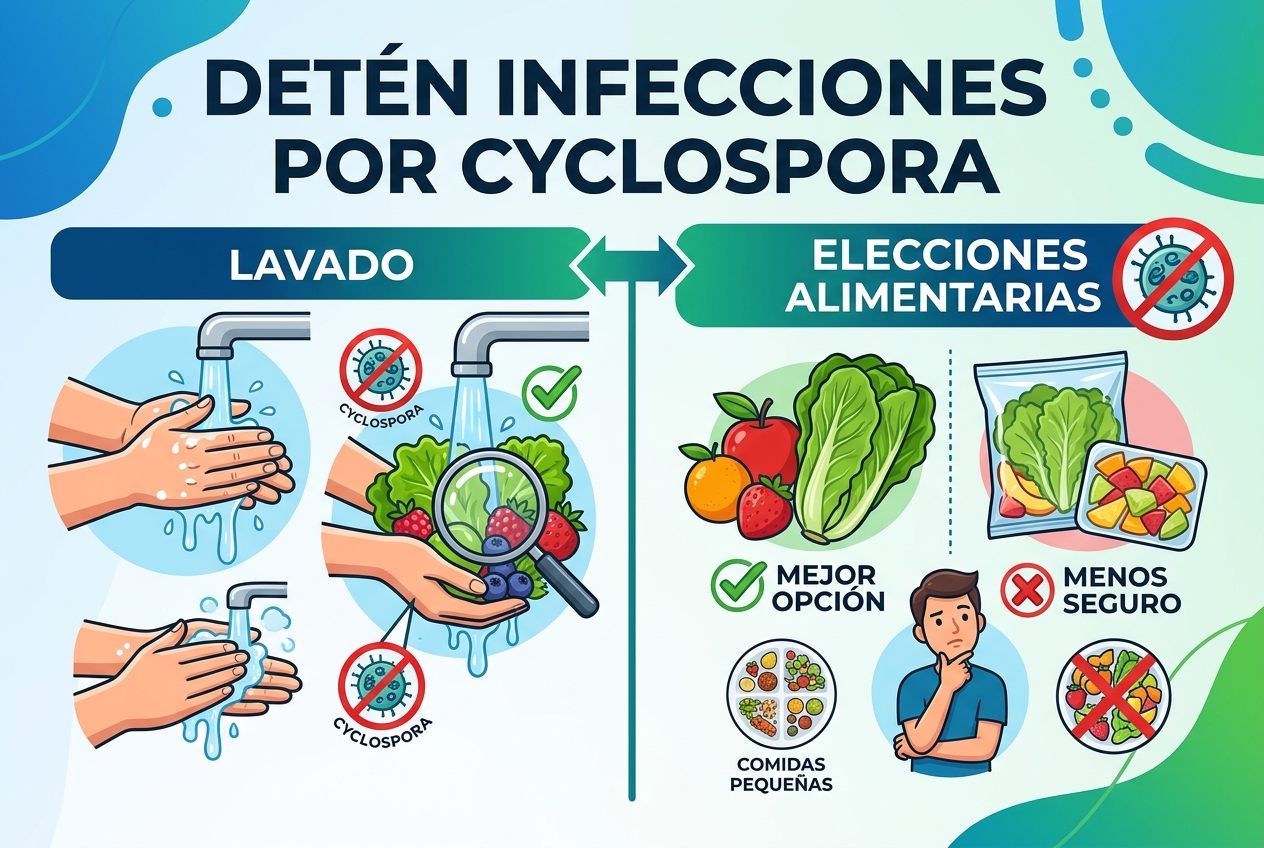 How Washing and Food Choices Can Stop Cyclospora Infections