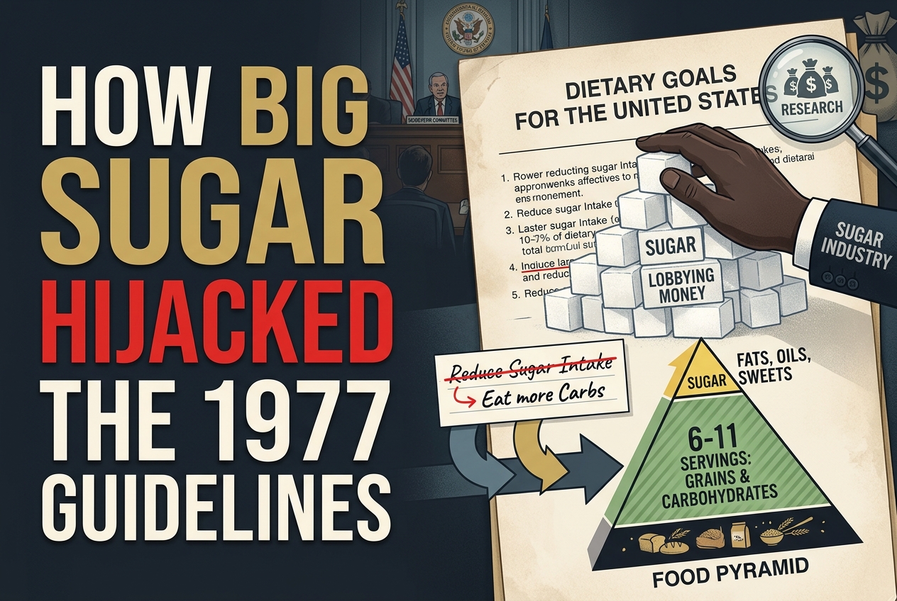 How Big Sugar Hijacked the 1977 Dietary Guidelines