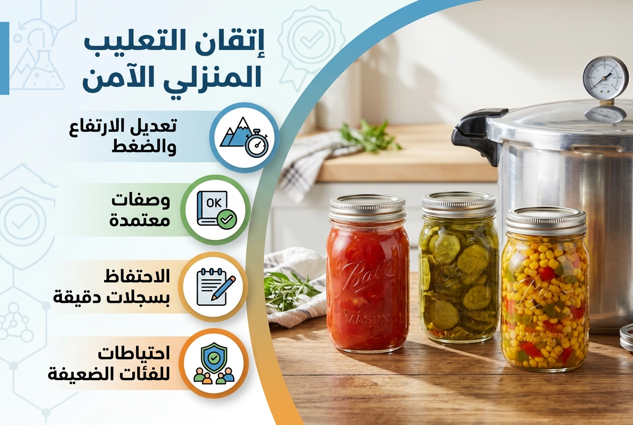 إتقان التعليب المنزلي الآمن من خلال أربعة تعديلات حاسمة