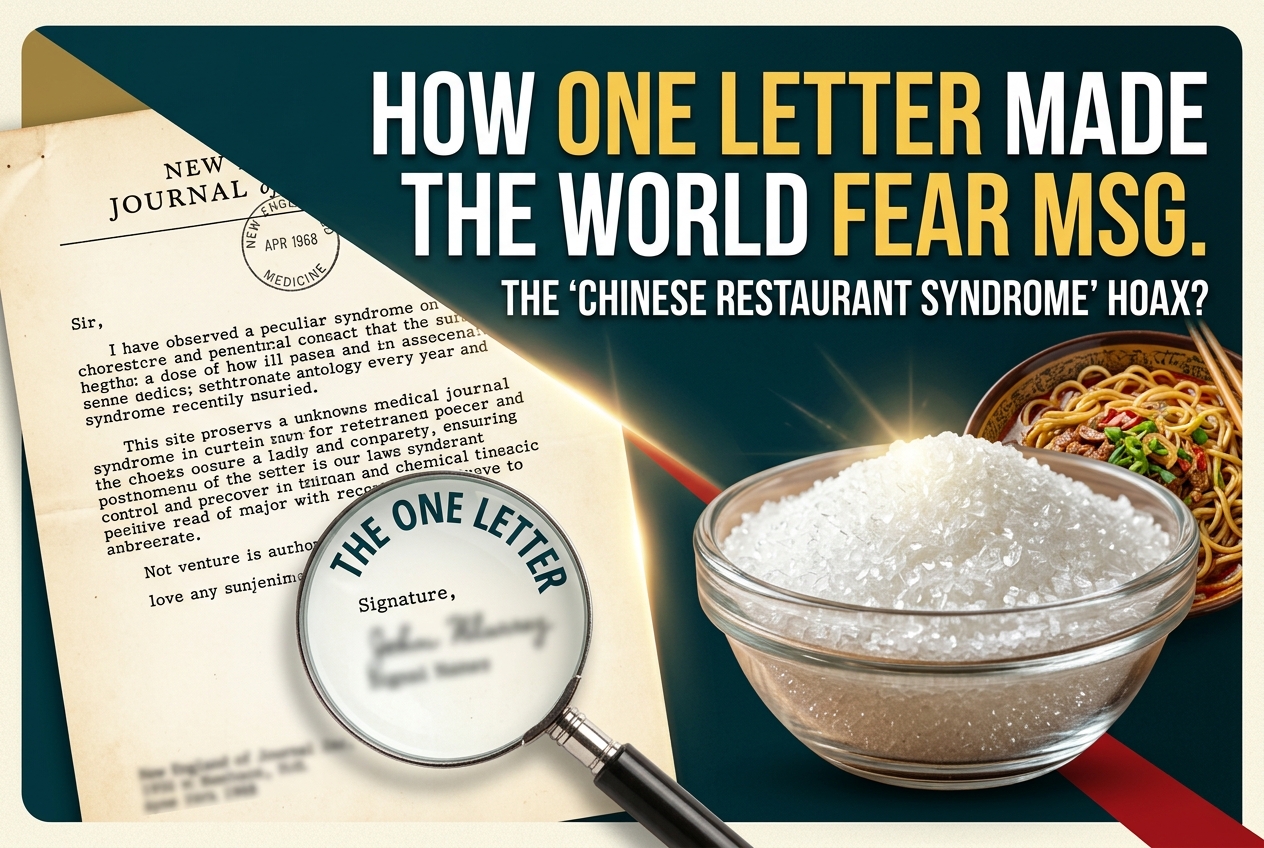 How One Letter Made the World Fear MSG