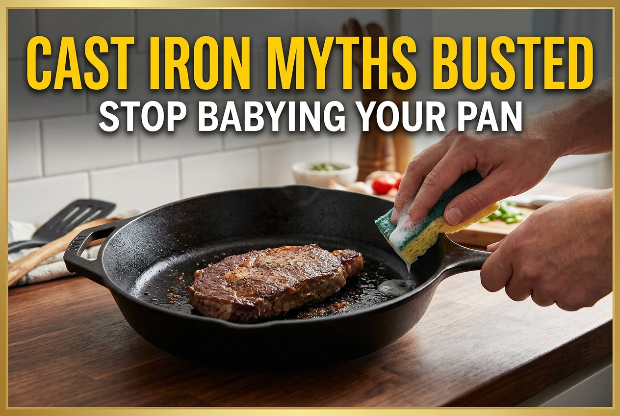 Your Cast Iron Pan Needs Less Babying Than You Think