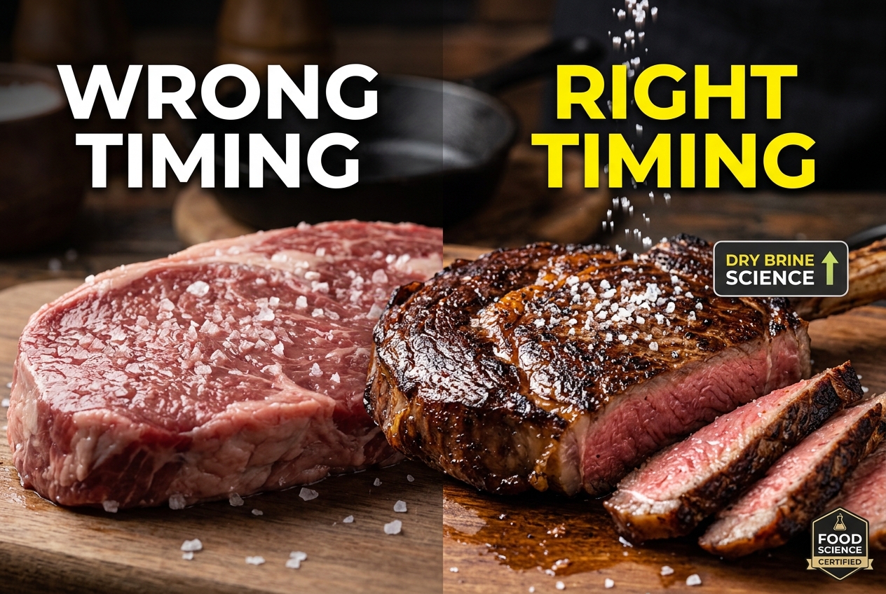 When You Salt a Steak Changes Everything