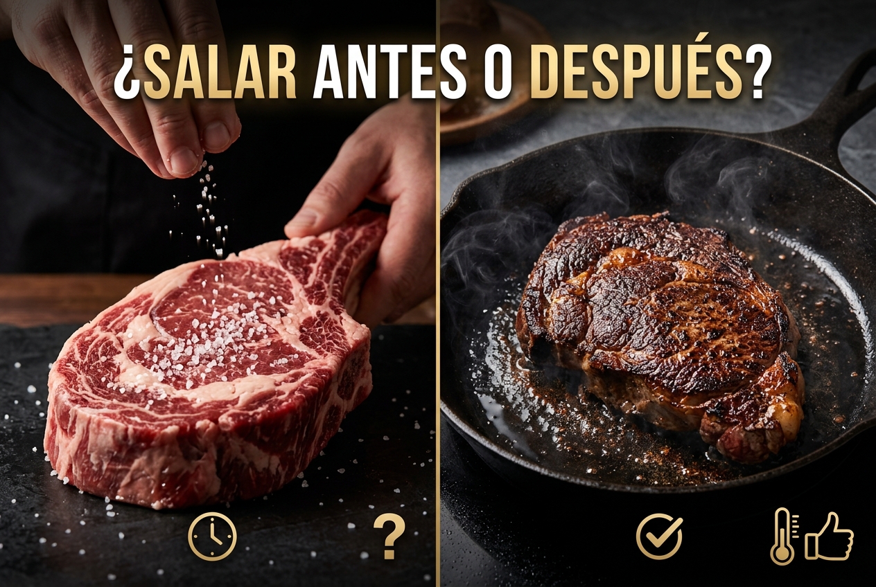 Cuándo salar un filete lo cambia todo