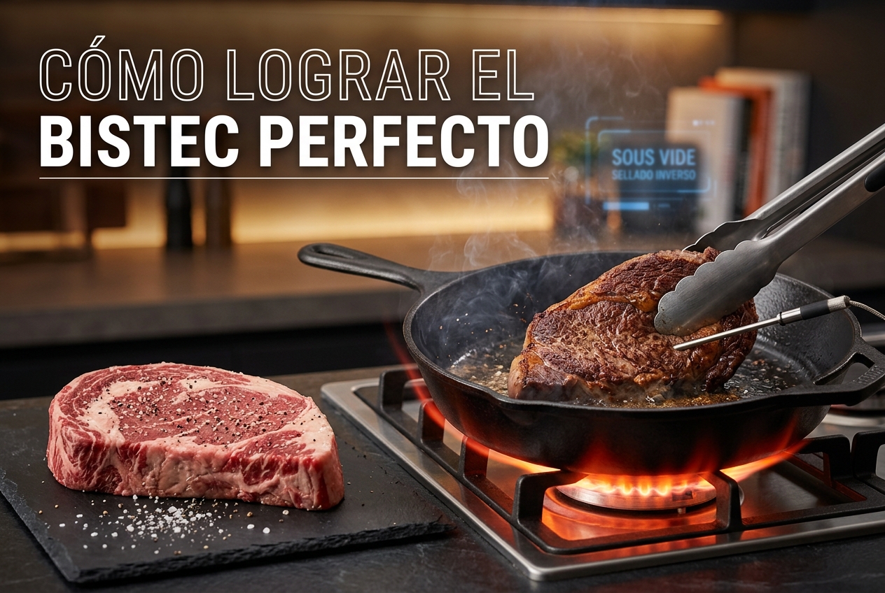 A Dry Surface and Ferocious Heat Make the Steak