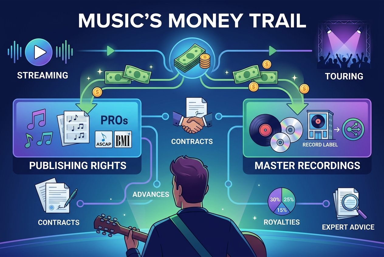 Who Really Gets Paid When Your Music Makes Money