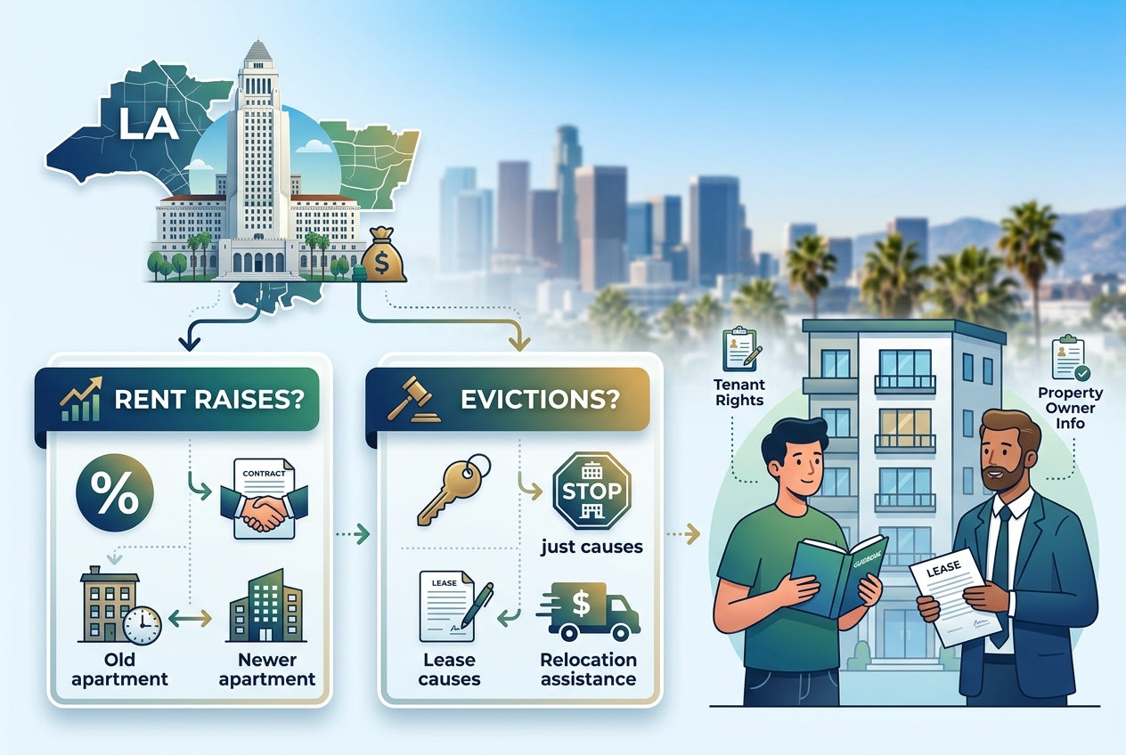 When Can Landlords Raise Rent or Evict Tenants in Los Angeles