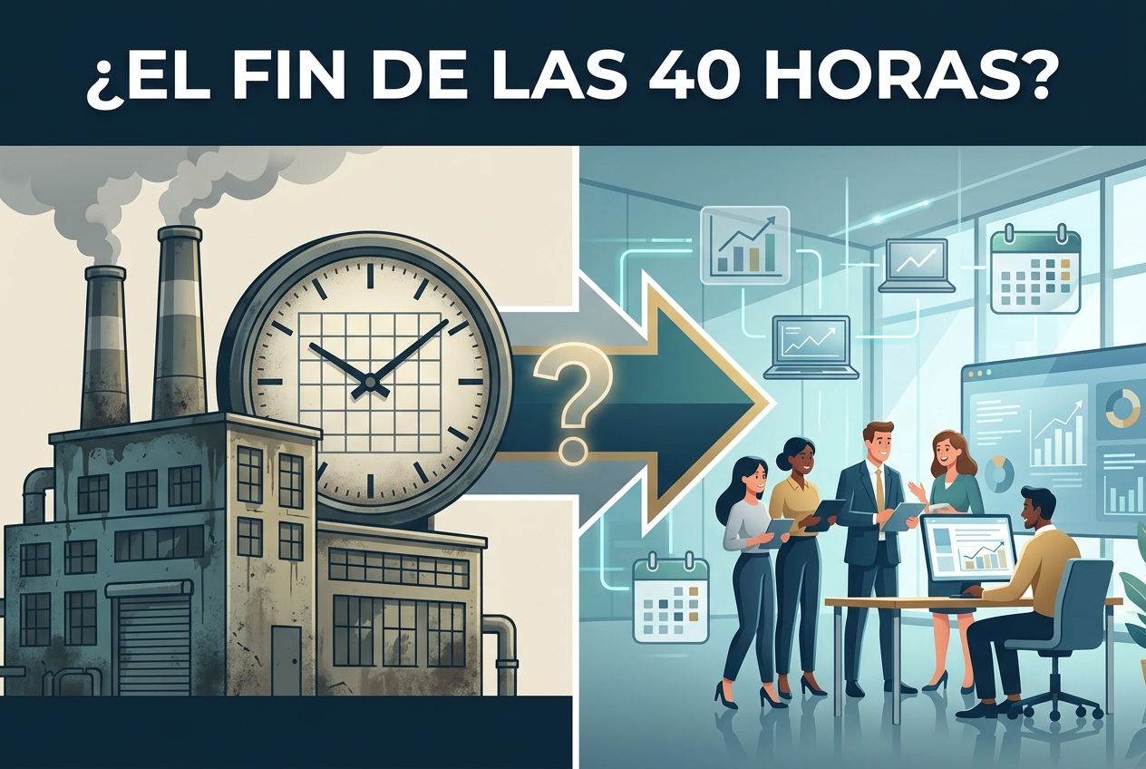 ¿Es la semana laboral de 40 horas un vestigio de la fábrica?