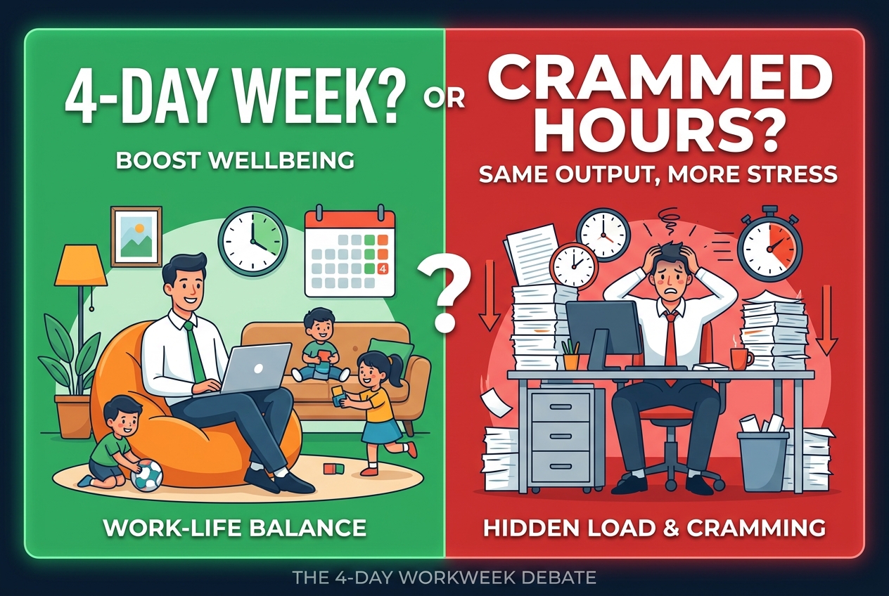 Does a Four-Day Workweek Really Work, or Just Hide the Load?