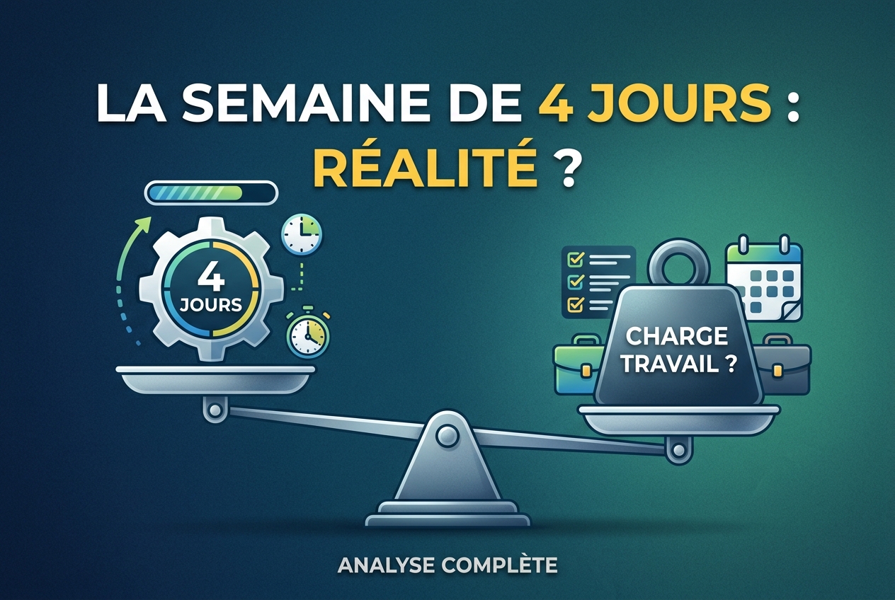 Une semaine de travail de quatre jours fonctionne-t-elle vraiment, ou cache-t-elle simplement la charge ?