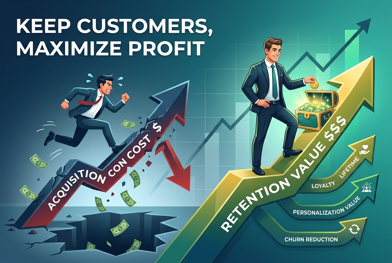Keeping a Customer Pays Better Than Finding a New One