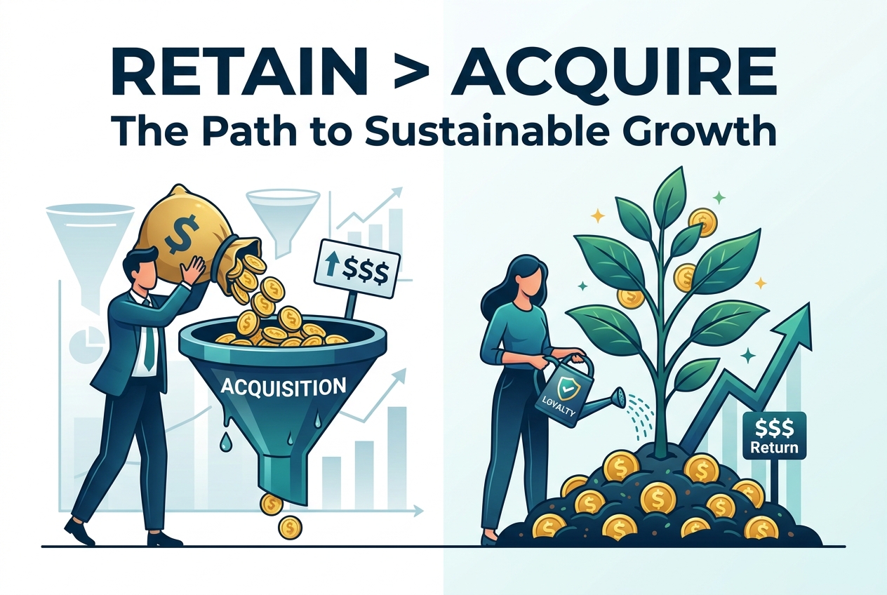 Keeping a Customer Pays Better Than Finding a New One
