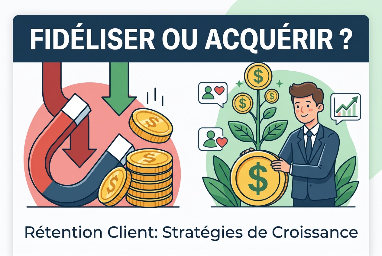 Conserver un client rapporte mieux que d'en trouver un nouveau