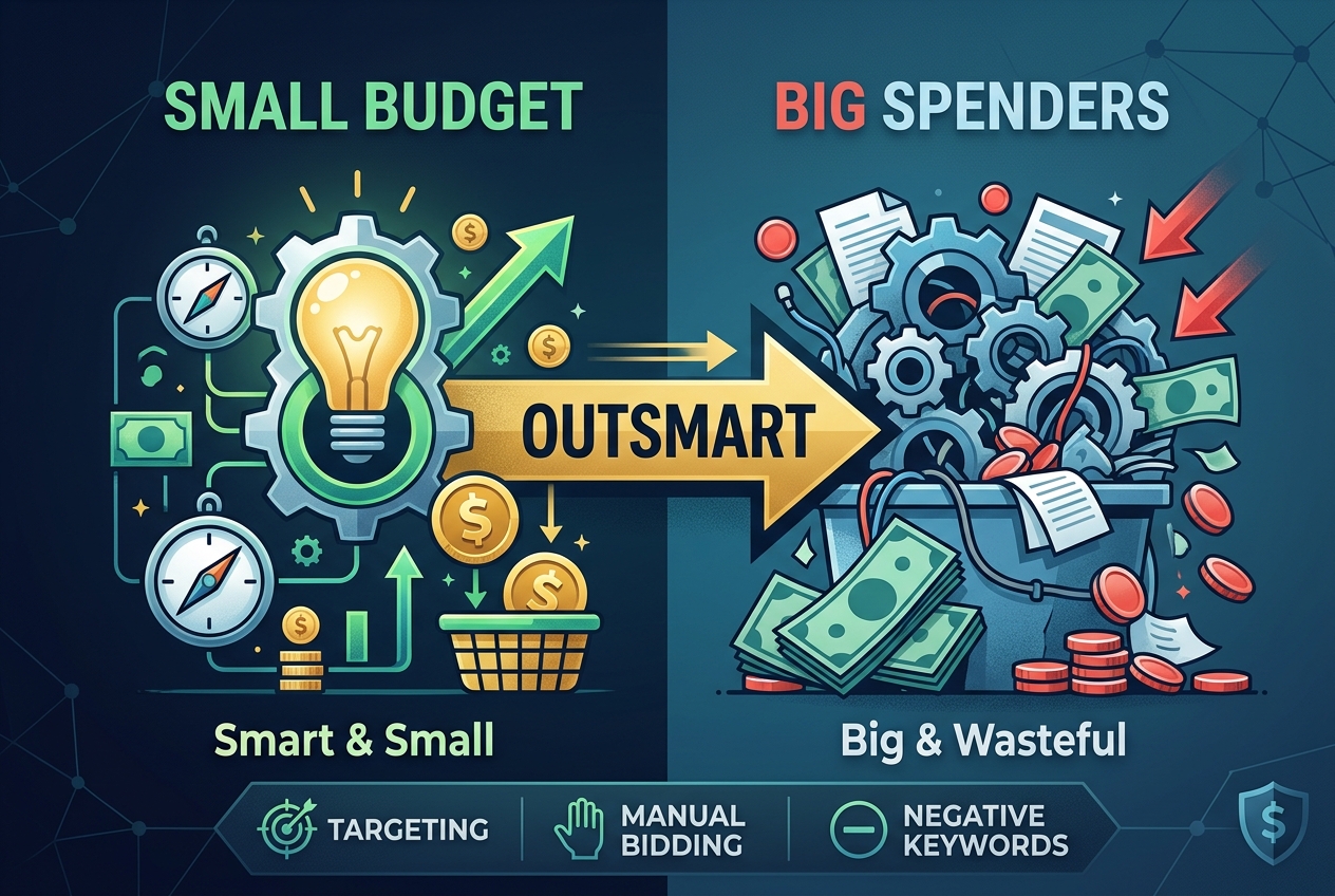 A Small Ad Budget Can Still Outsmart the Big Spenders