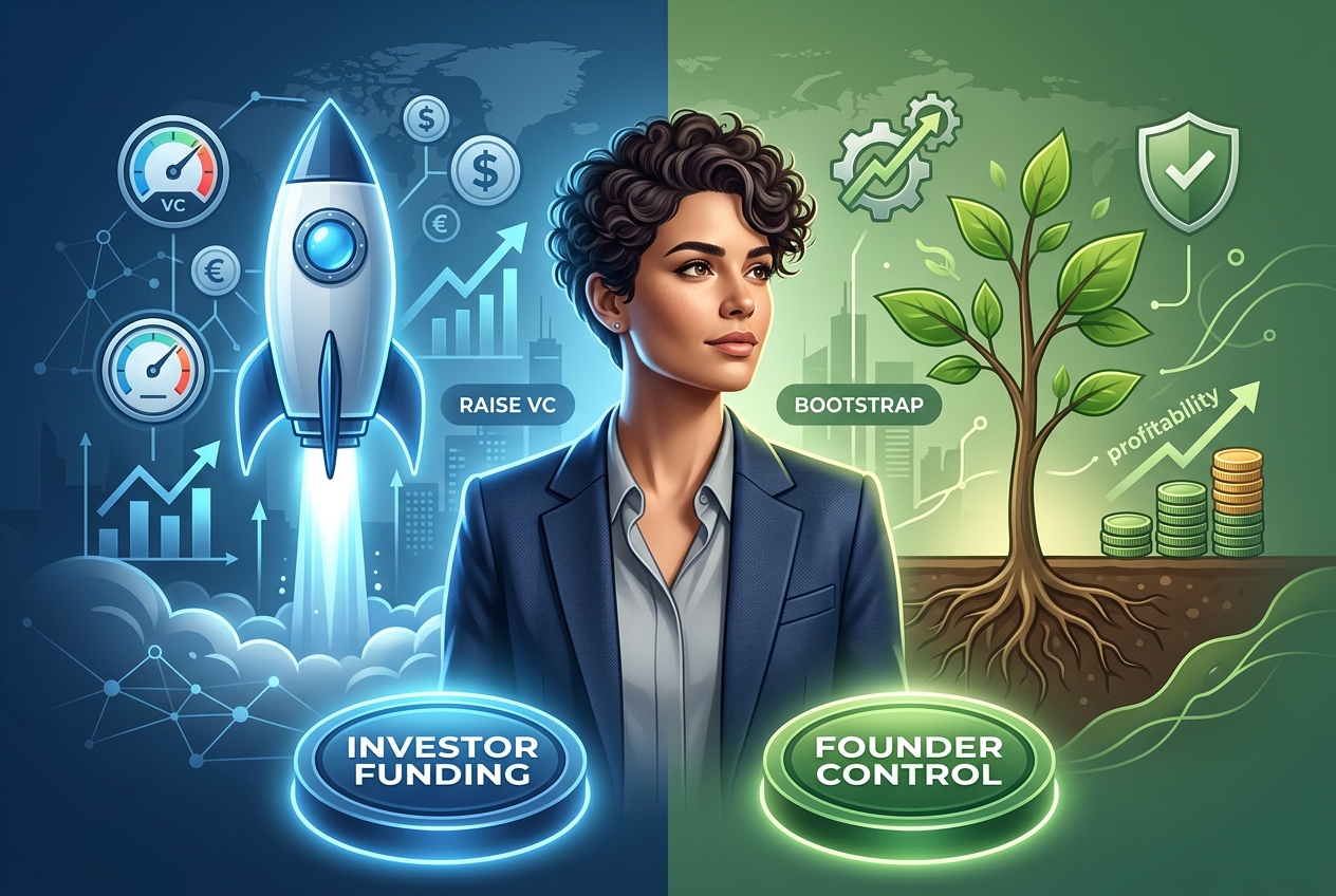 Take the Investor Money or Keep the Company?