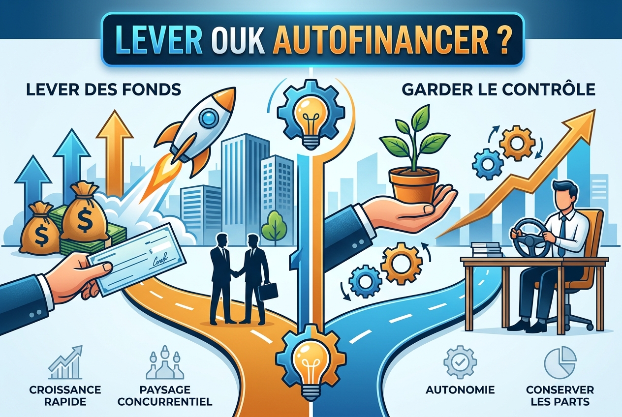 Prendre l'argent des investisseurs ou garder l'entreprise ?