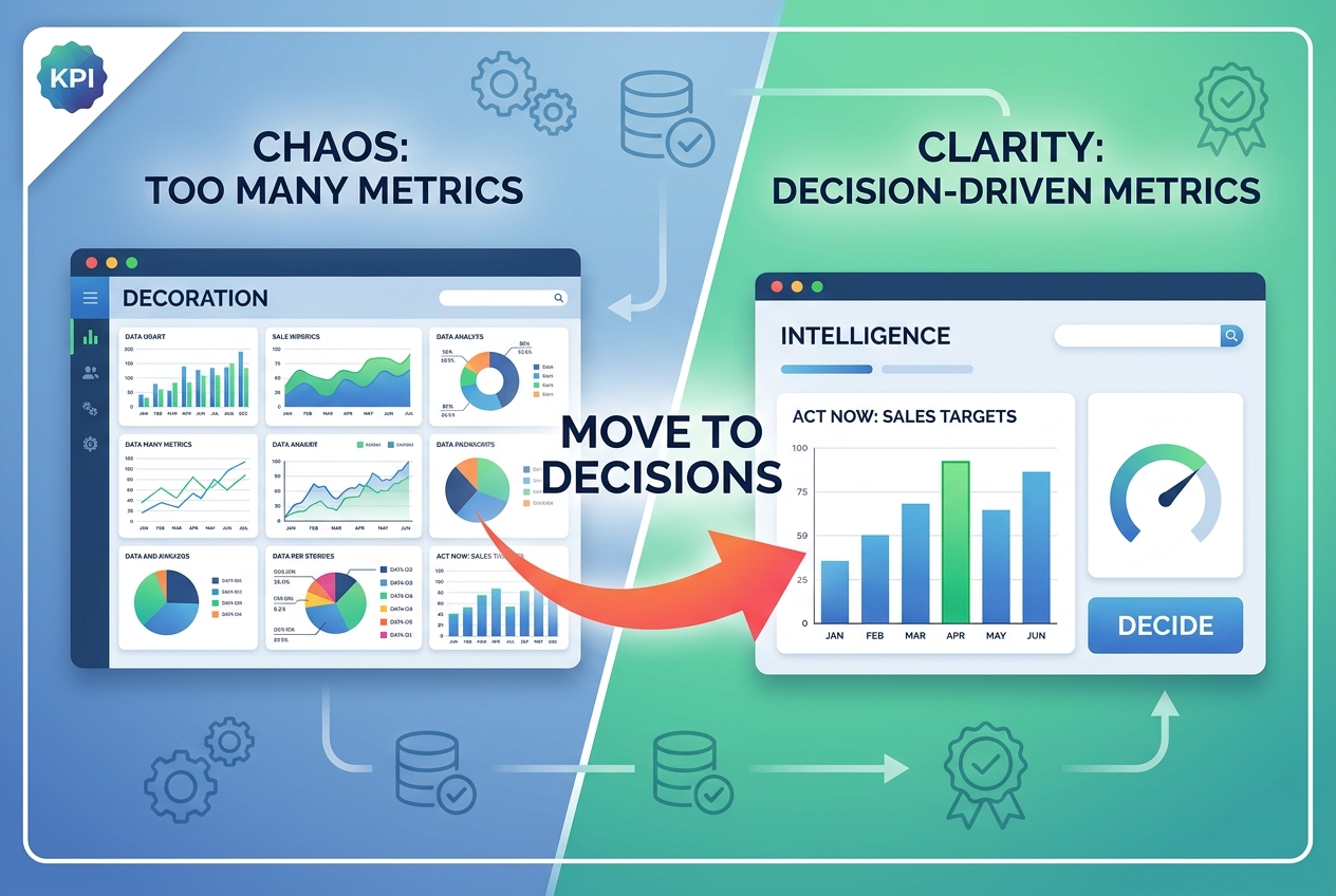 Most Dashboards Decorate. Yours Should Decide