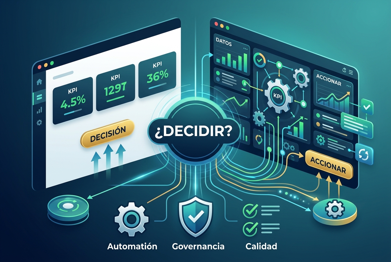 La mayoría de los paneles decoran. El tuyo debería decidir