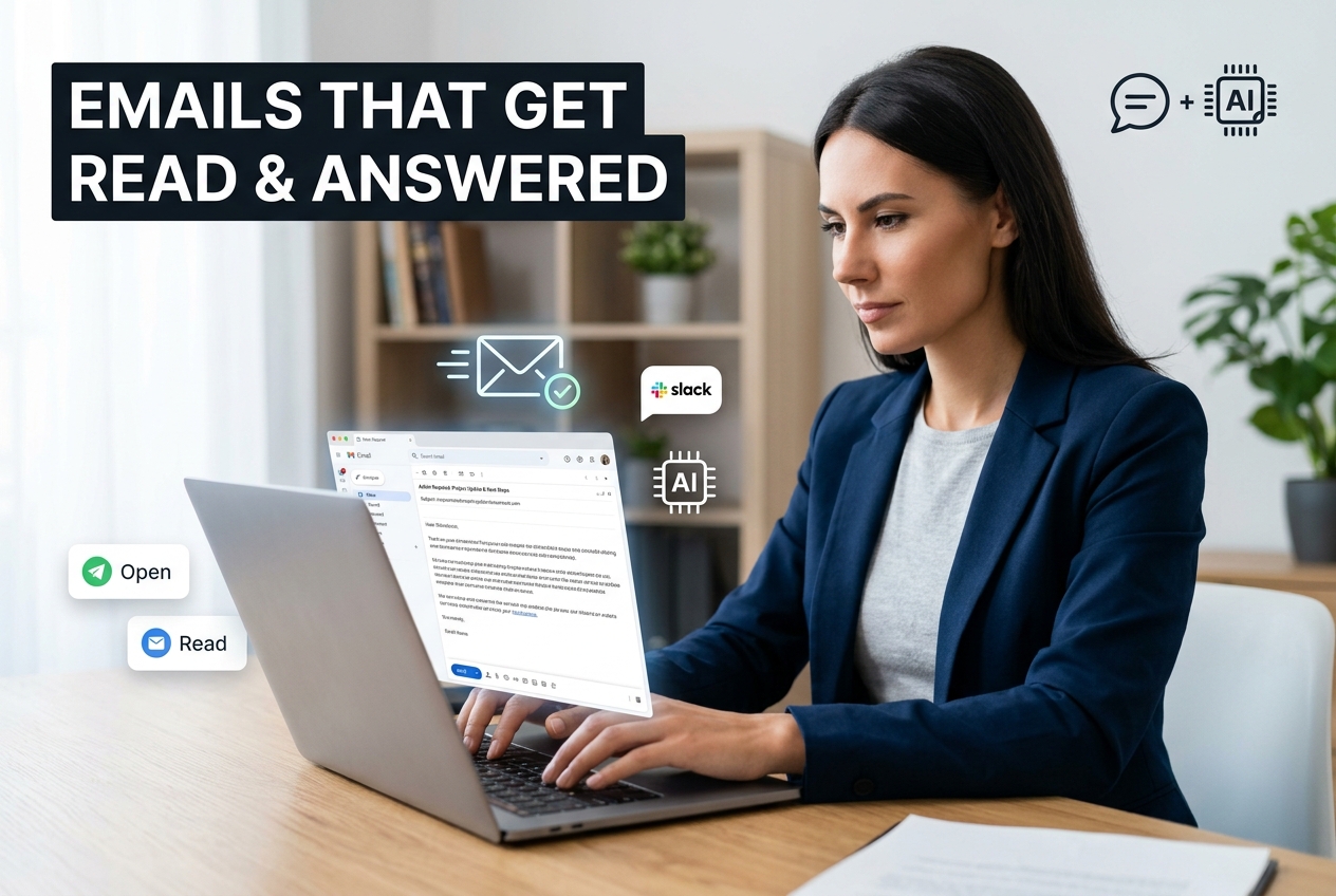 Write Emails People Actually Read and Answer