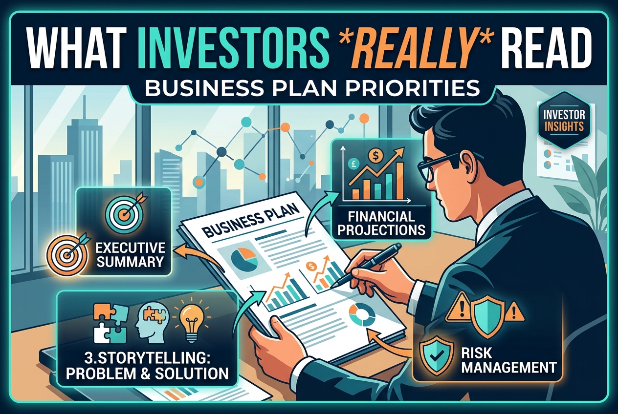 What Investors Actually Read in Your Business Plan