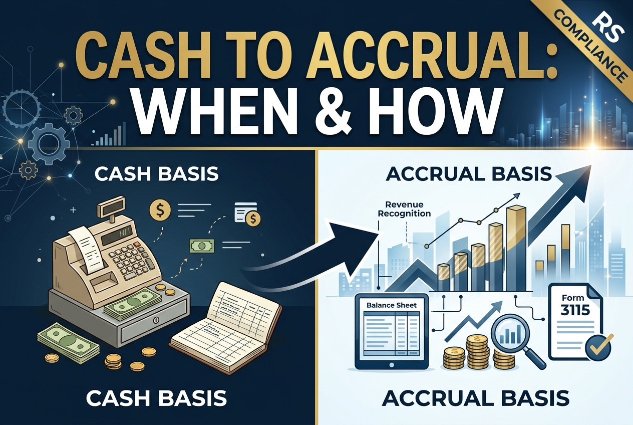 When to Switch From Cash to Accrual Accounting