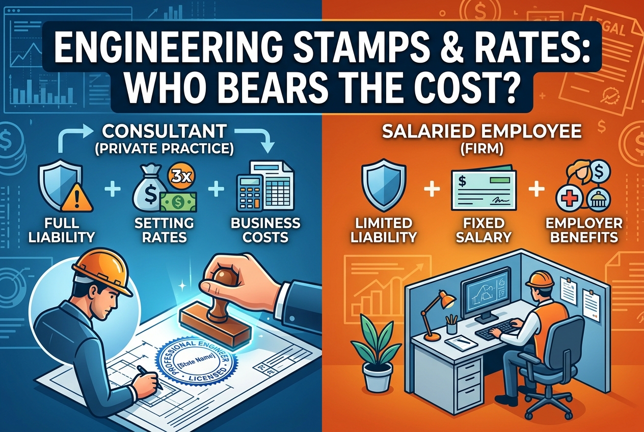 Who Really Pays When Engineers Stamp Their Work and Set Their Rates