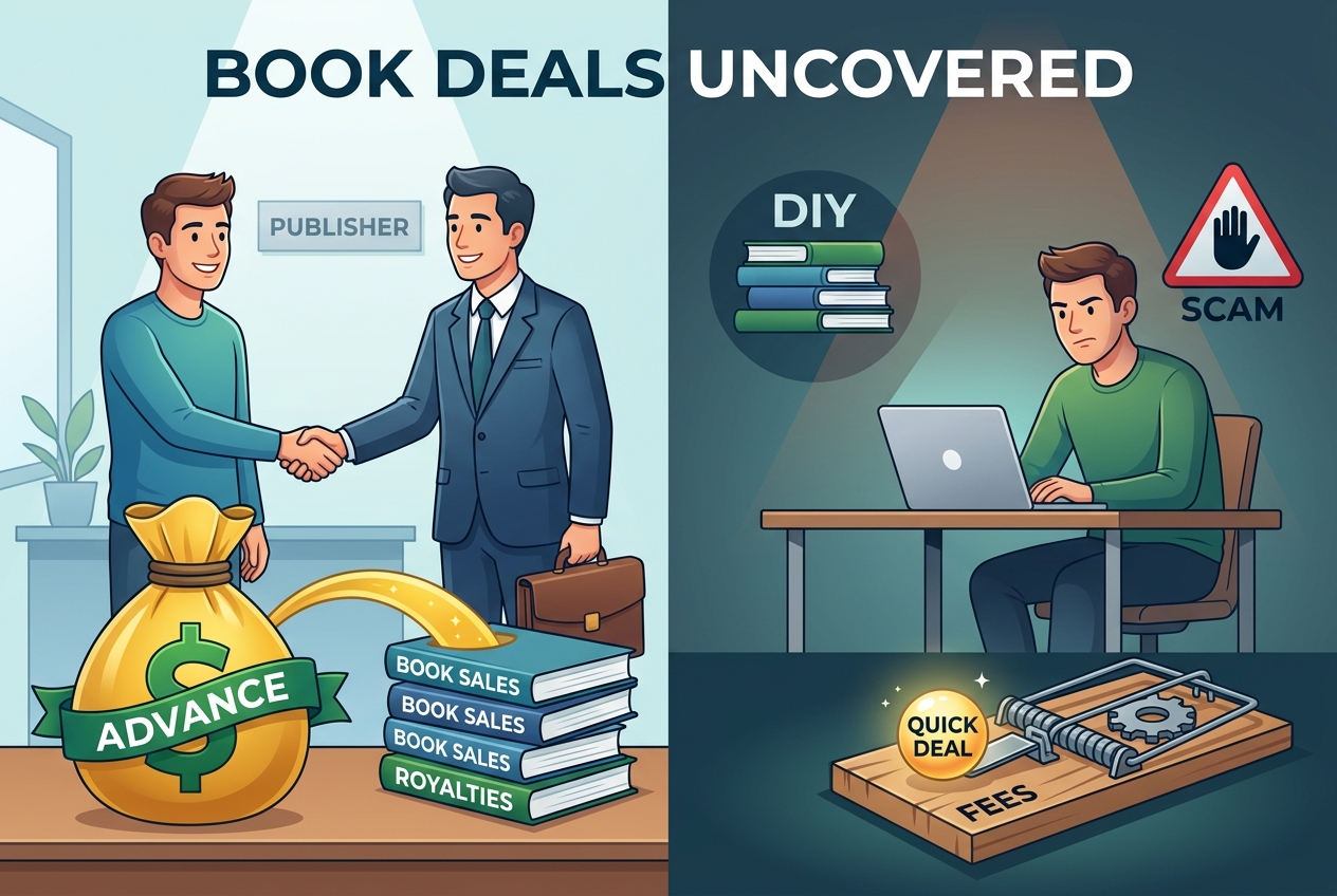 Book Deals Uncovered, Are Advances Really Free Money or Hidden Traps