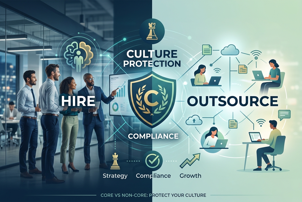 Hire for What Matters, Outsource the Rest to Protect Your Culture
