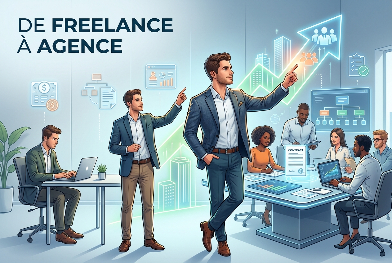Approaches for Turning a Solo Freelance Gig Into an Agency