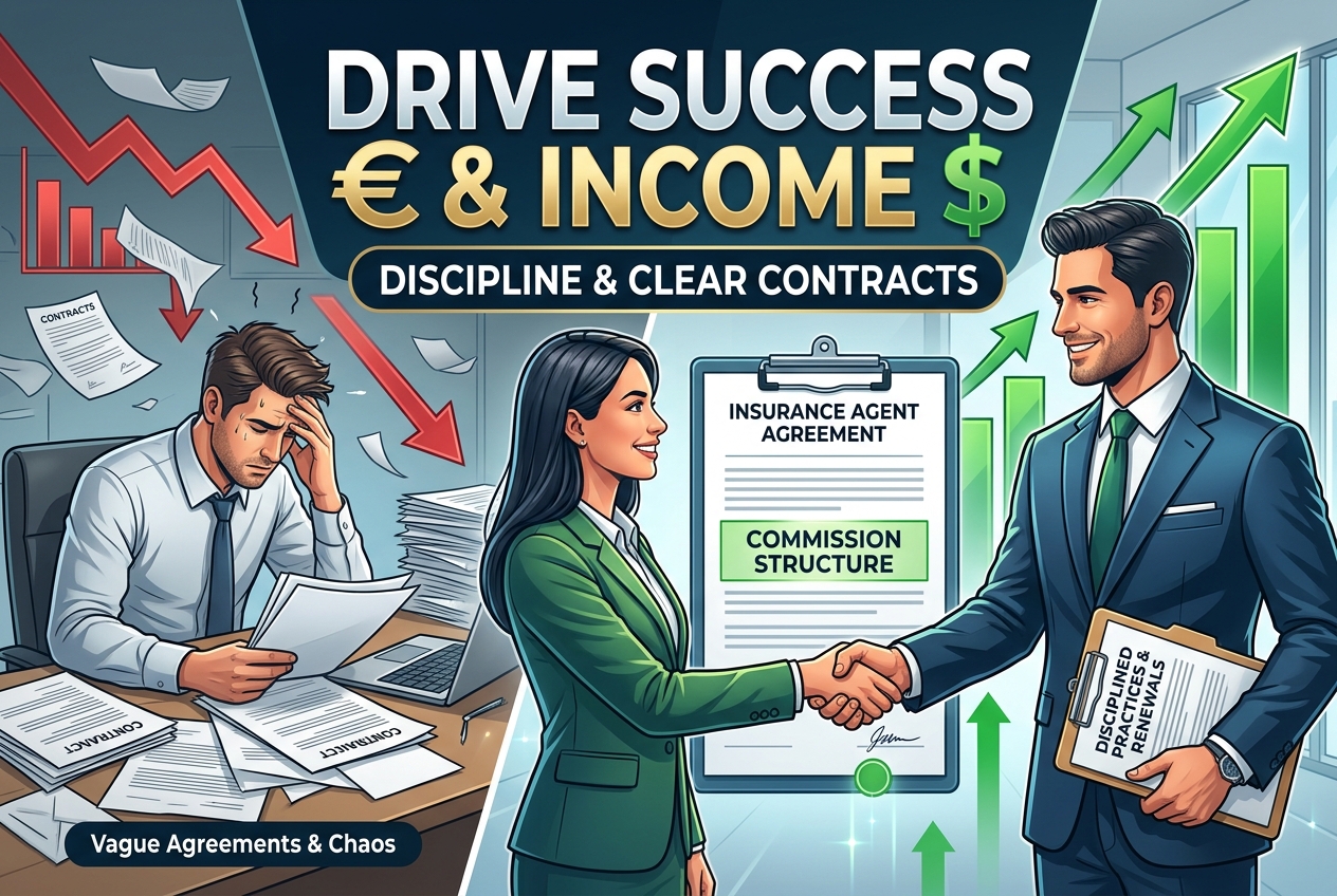 Discipline and Clear Contracts Drive Insurance Agent Success and Income