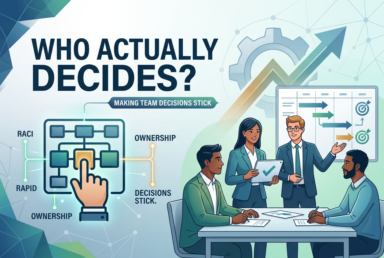 Who Actually Decides? Making Team Decisions Stick