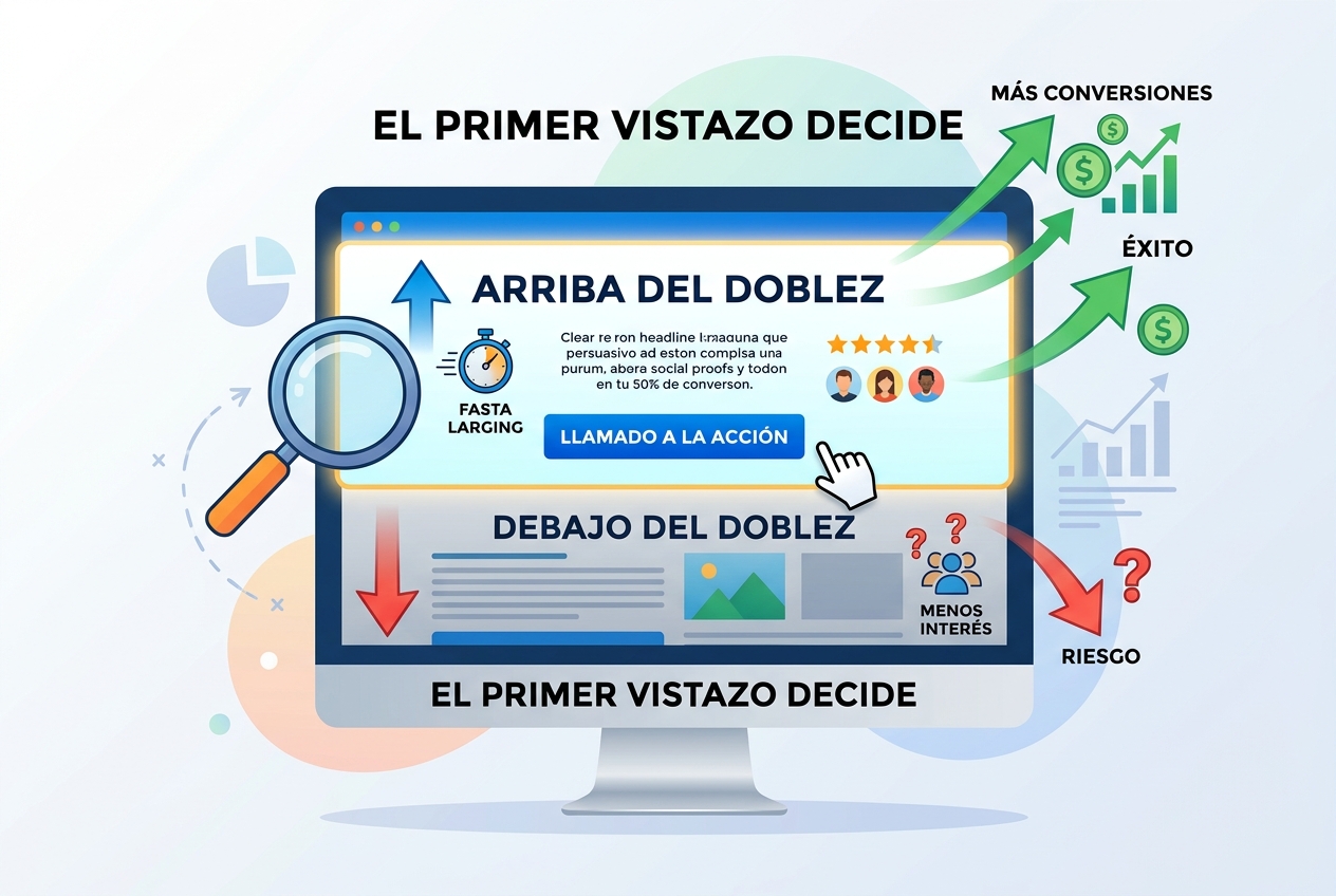 La Primera Pantalla de Tu Página de Destino Decide Todo
