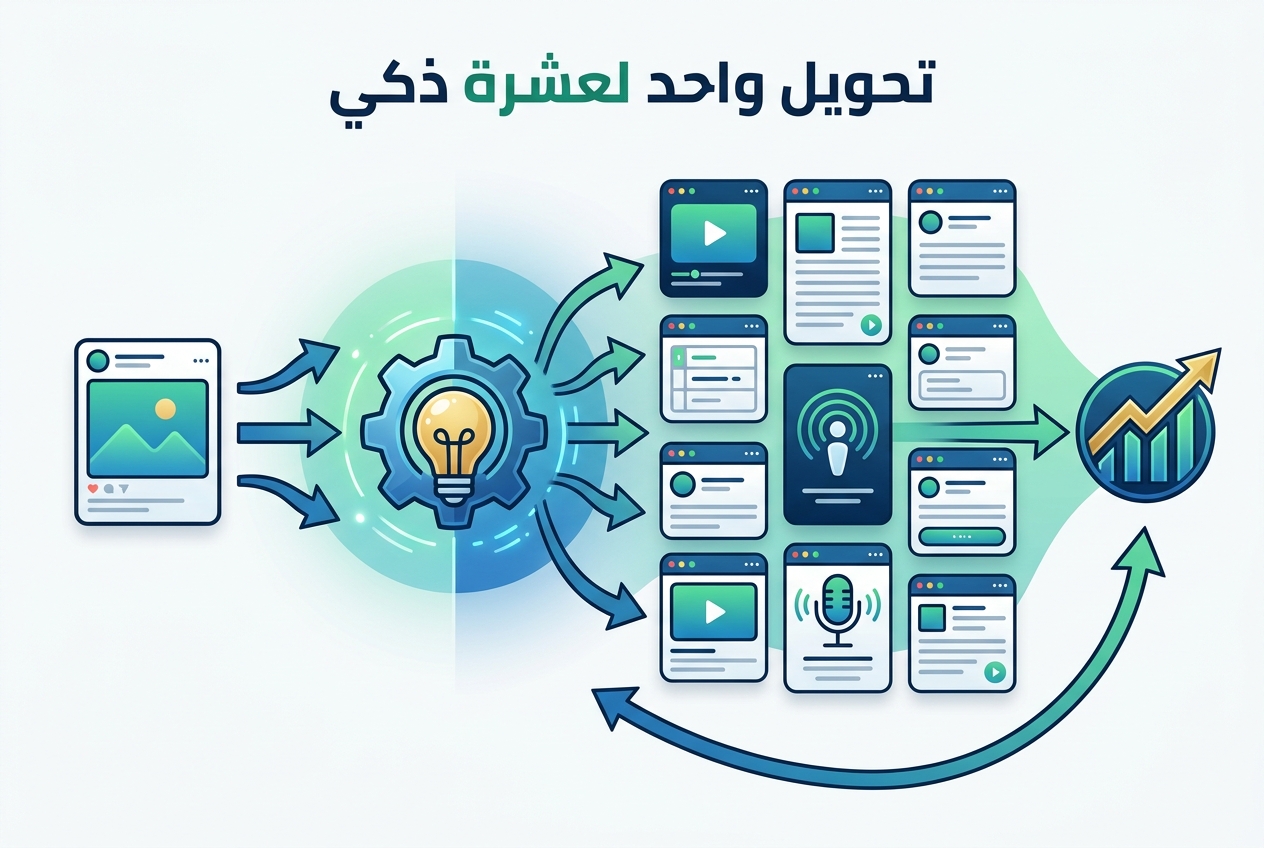 تحويل منشور واحد إلى عشرة فقط من خلال التعاون بين الإنسان والذكاء الاصطناعي