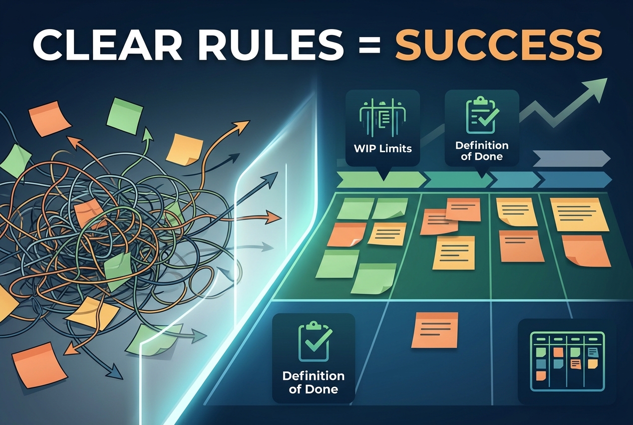 Clear Work Rules and Limits Keep Projects From Falling Apart