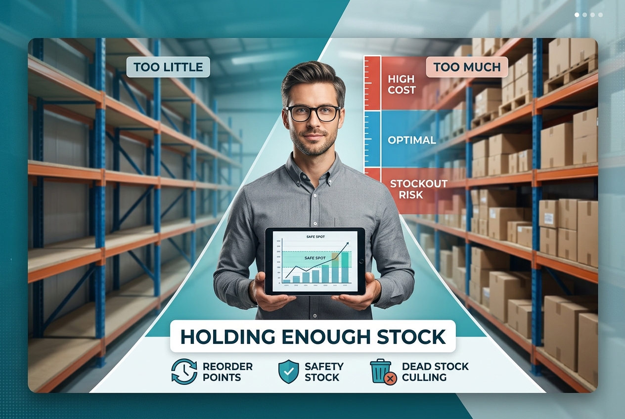 Holding Enough Stock Without Drowning in It