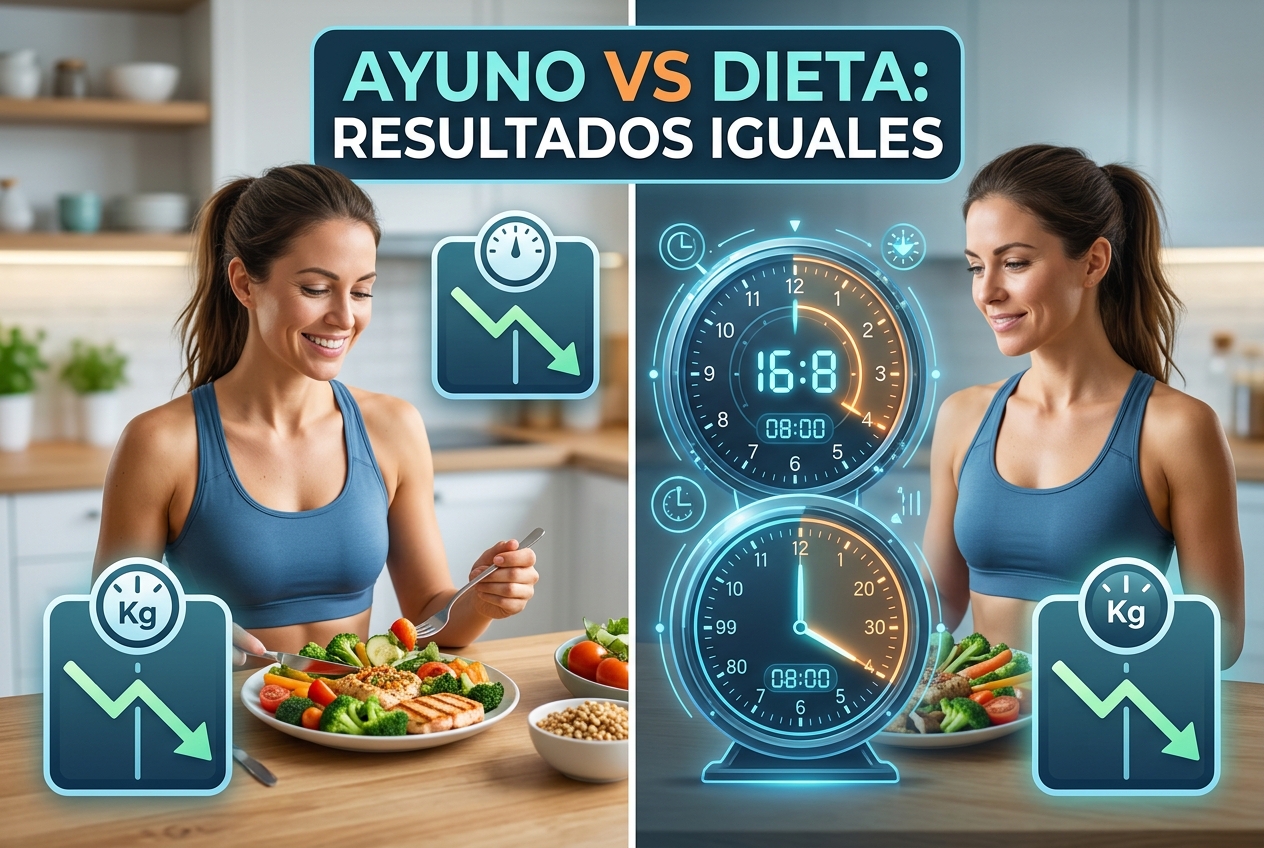 El ayuno intermitente no supera a la dieta regular para la pérdida de peso