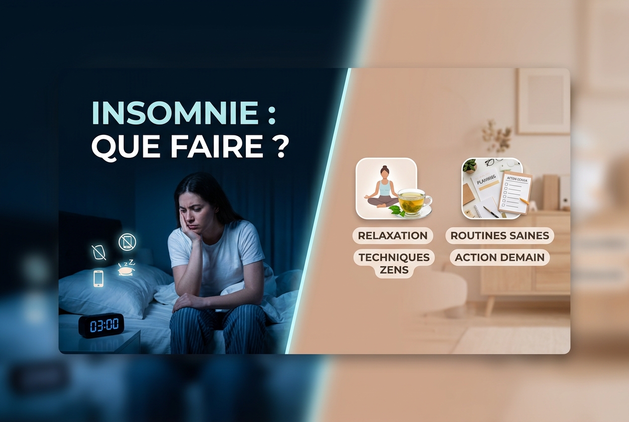 Il est 3 heures du matin et vous êtes complètement réveillé. Et maintenant ?