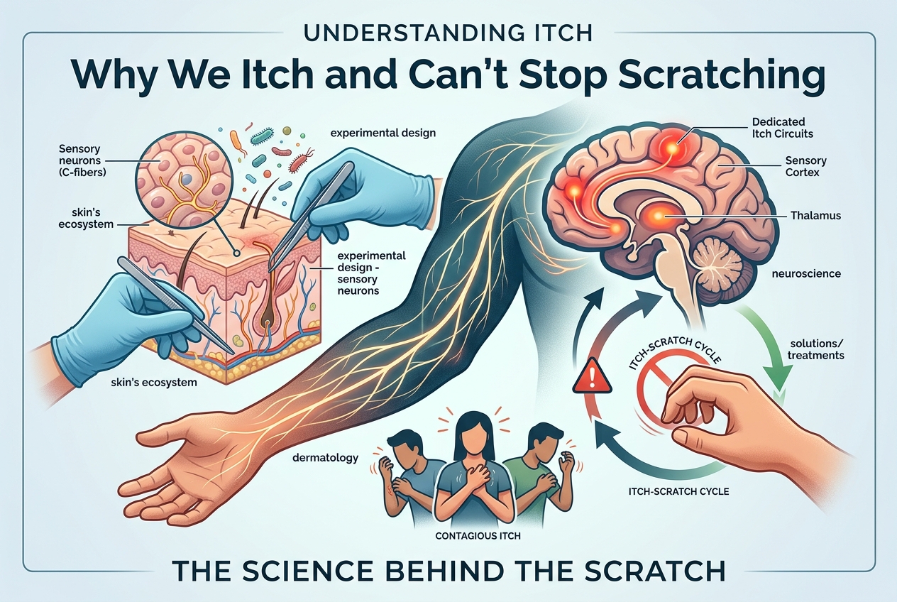 Why We Itch and Can't Stop Scratching